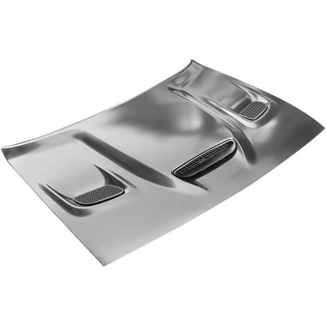 Dodge Challenger Aluminum Hood Hellcat Style 2015-2023 Unpainted Onecarworld