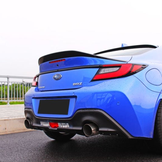 Rear Spoiler for 2022-2024 Toyota GR 86 Subaru BRZ ABS Gloss Black Painted Factory Style Rear Spoiler Wing Trunk Lip - ONECARWORLD