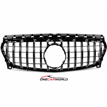 Mercedes-Benz CLA W117 C117 2013-2017 Front Grille Panamericana GT Style Chrome Onecarworld