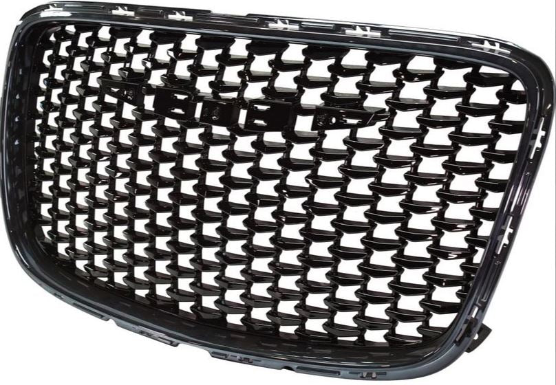 Chrysler 300S / Limited 2015–2023 Front Grille – Gloss Black Mesh with Gloss Black Frame | TG ONECARWORLD