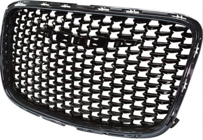 Chrysler 300S / Limited 2015–2023 Front Grille – Gloss Black Mesh with Gloss Black Frame | TG ONECARWORLD