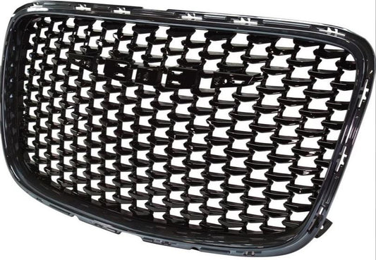 Chrysler 300S / Limited 2015–2023 Front Grille – Gloss Black Mesh with Gloss Black Frame | TG ONECARWORLD