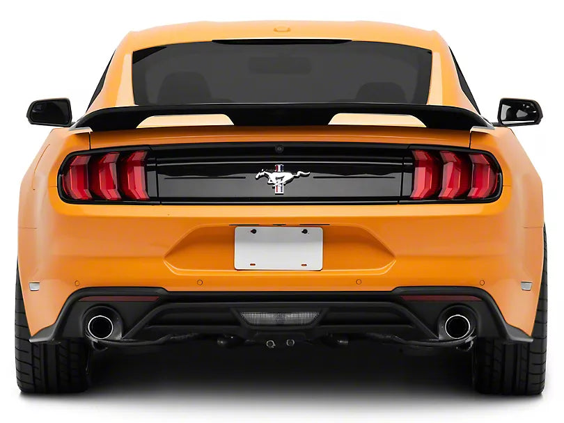 Ford Mustang GT500 Fastback Models Rear Trunk Spoiler lip 2015-2023 Glossy Black - ONECARWORLD