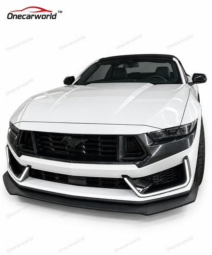 2024+ Ford Mustang Dark Horse Style Front Bumper Conversion – LED Grille Onecarworld