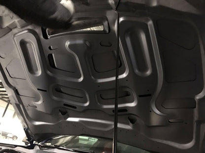 15-17 Mustang GT350 Style Aluminum Hood (Fits All 15-17 Models) Direct Fit & Includes Plastic Grille Insert - ONECARWORLD
