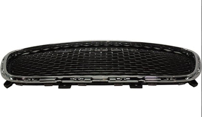 Chrysler 300C / Limited 2015–2023 Front Grille – Dark Gray Mesh with Chrome Frame TG-ONECARWORLD