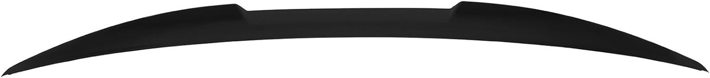 Audi A4 S4 B9 Sedan Racing Trunk Spoiler M4 Style Rear Trunk Lip Spoiler for 2017-2023 (ABS Glossy Black) - ONECARWORLD