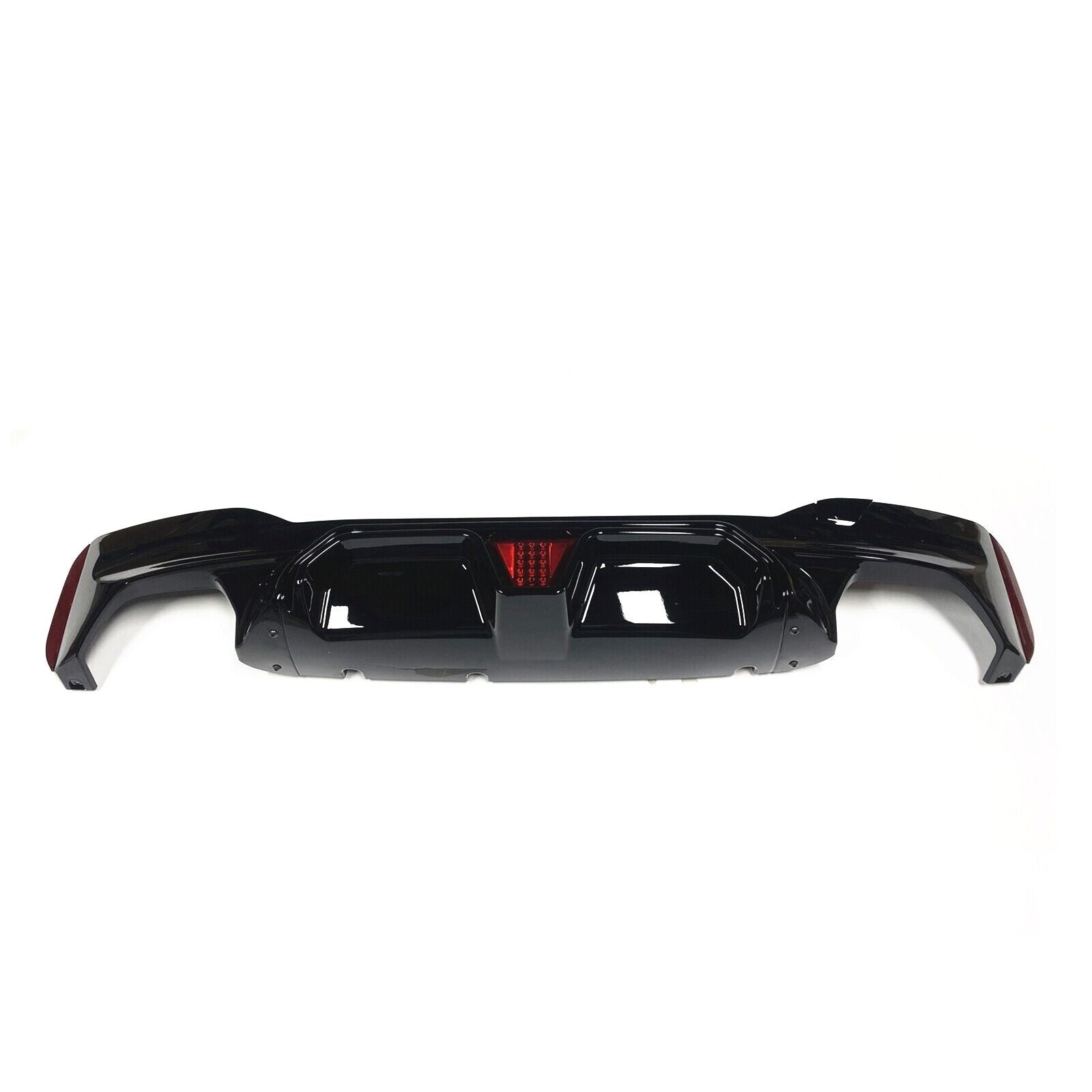 BMW 5 Series G30 G38 2018+ Rear Diffuser Bumper Protect Cover Shark Fin Diffuser for Rear Bumper - ONECARWORLD