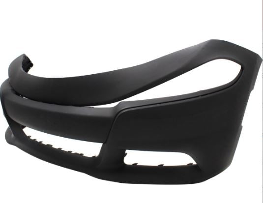 Front Bumper Primed – No Hood Scoop, Fits Dodge Charger SE/RT/SXT/Police 2015–2023 TG ONECARWORLD
