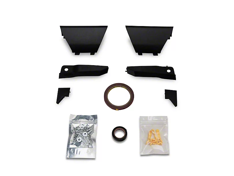 Mustang GT EcoBoost 2018–2023 GT350 Style Front Bumper Kit Unpainted | ONECARWORLD