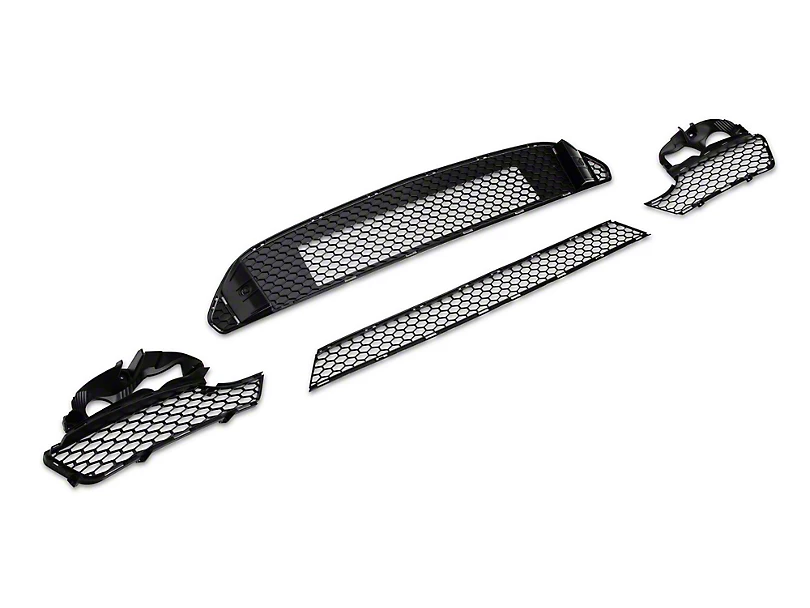 Mustang GT EcoBoost 2018–2023 GT350 Style Front Bumper Kit Unpainted | ONECARWORLD