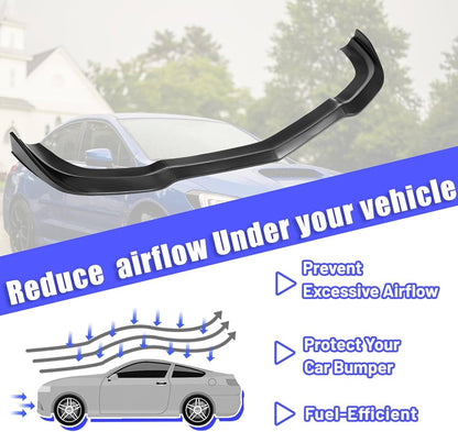 Dodge Charger Front Bumper Lip Spoiler for 2011-2014 – Glossy Black – Onecarworld