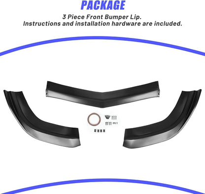 Dodge Charger Front Bumper Lip Spoiler for 2011-2014 – Glossy Black – Onecarworld