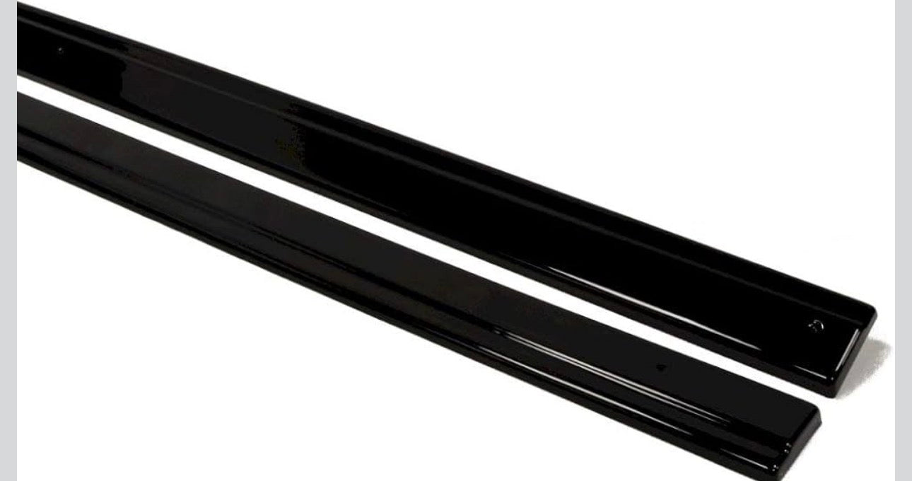 MK7 R Side Skirt Splitter Extensions Rocker Panel Protection Compatible with VW Golf MK7 R Hatchback & Estate 2013-2016