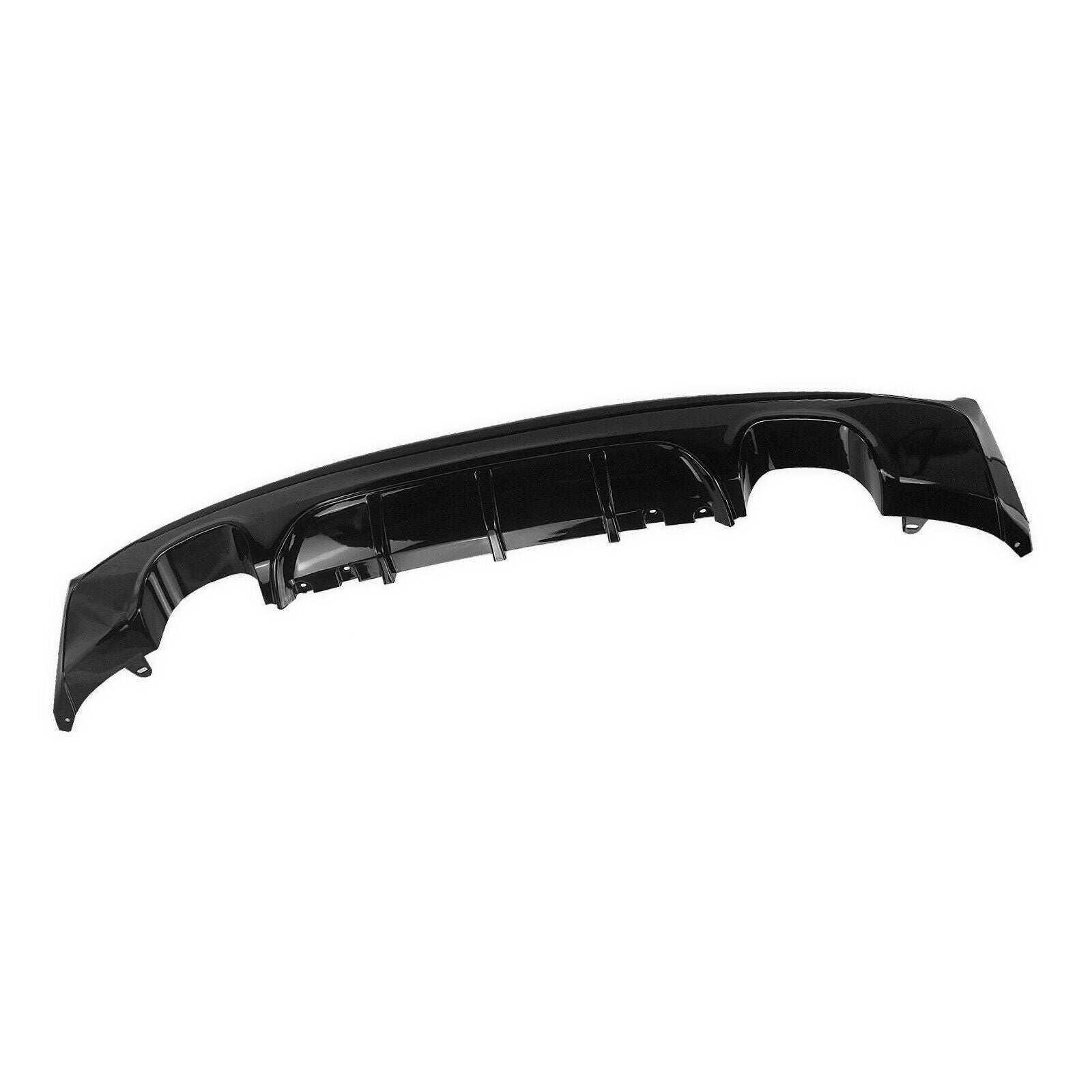 BMW 2 Series F22 F23 M235i M240i 2014-2021  M Sport Rear Diffuser Glossy Black - ONECARWORLD