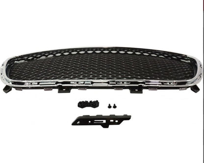 Chrysler 300 2015–2023 Front Grille – Chrome & Black SRT Style | TG-ONECARWORLD