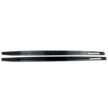 BMW 4 Series G22 G23 2-Door 2020+ Side Skirts Extension Lip Glossy Black Onecarworld