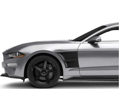 Ford Mustang Front Fender Side Scoops Vent 3D Style | 2015–2023 | ABS Plastic | Paintable | Onecarworld