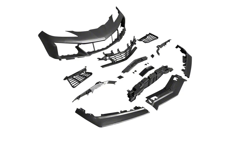 Chevrolet Corvette C8 Stingray Z06 Style Front Conversion Bumper Kit 2020-2026 Unpainted PP Onecarworld