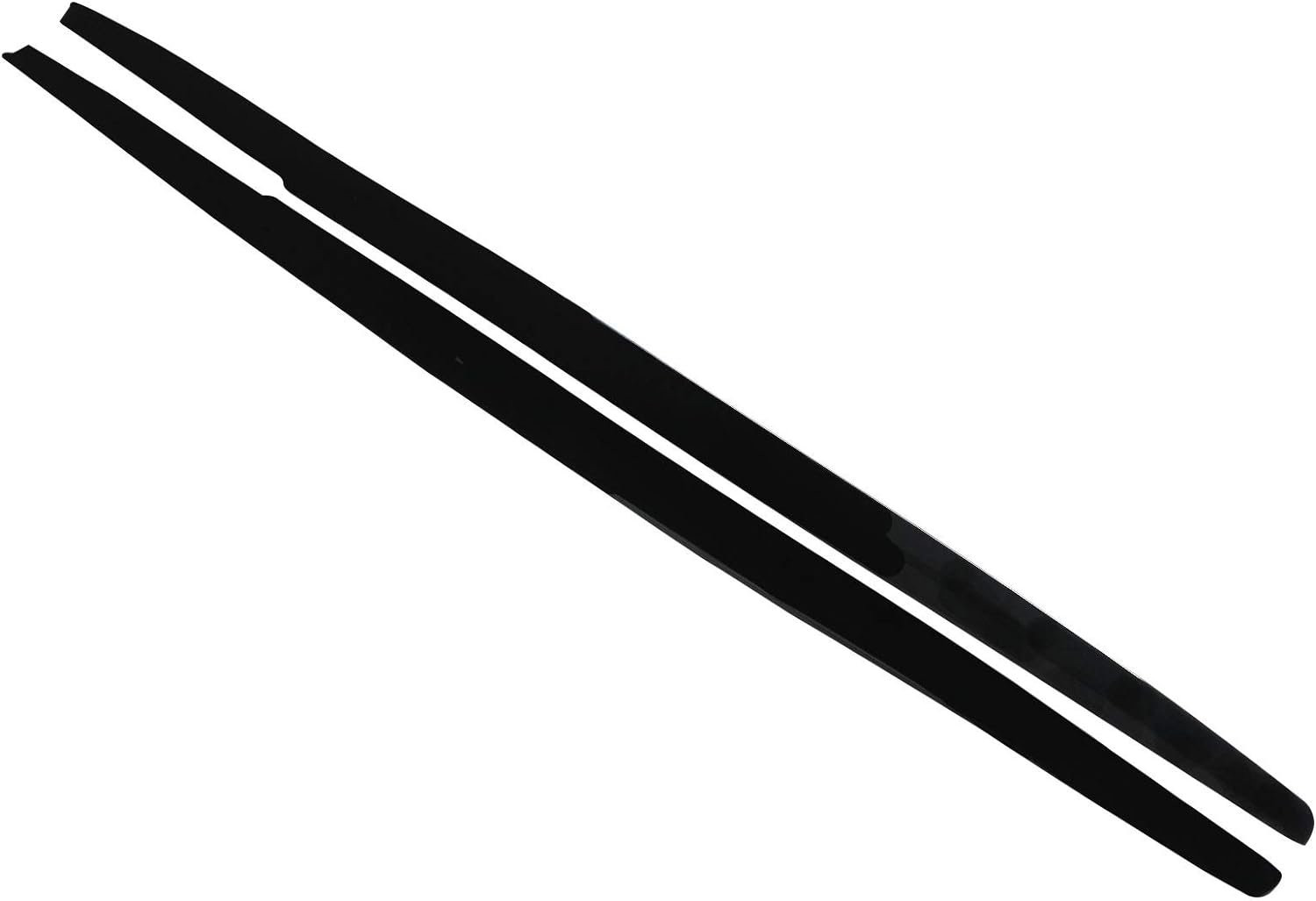 Side Skirts for 2011-2016 BMW 5 Series F10 F11 F18 | M Performance Style ABS Plastic Gloss Black Extension - ONECARWORLD