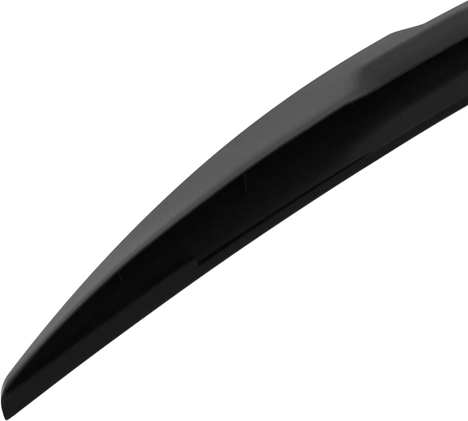 Audi A4 S4 B9 Sedan Racing Trunk Spoiler M4 Style Rear Trunk Lip Spoiler for 2017-2023 (ABS Glossy Black) - ONECARWORLD