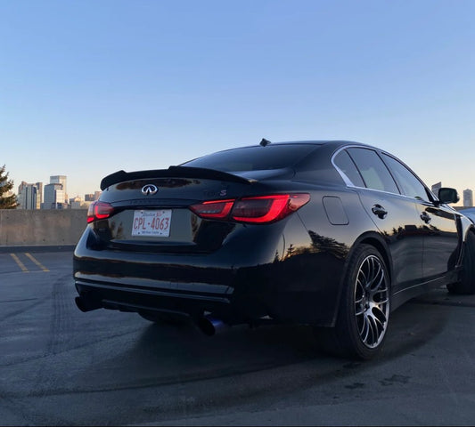Infiniti Q50 2014-2022 Trunk Spoiler PSM Style Gloss Black – Onecarworld