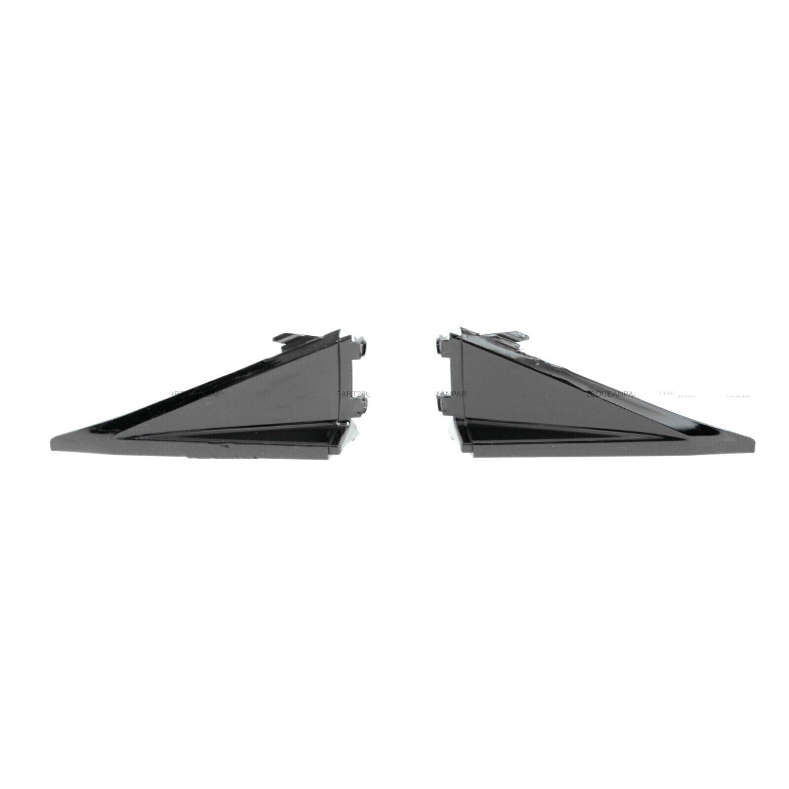 Toyota Camry 18-23 Fits LE XLE Rear Diffuser Lip W/LED Light Glossy Black - ONECARWORLD