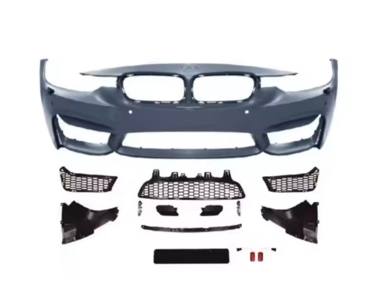BMW 3 Series F30 M3 Style Full Body Kit Front Bumper Rear Bumper Rocker Panels 2012-2018 Unpainted Primer Onecarworld