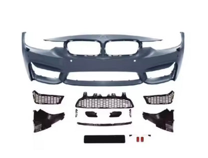 BMW 3 Series F30 M3 Style Full Body Kit Front Bumper Rear Bumper Rocker Panels 2012-2018 Unpainted Primer Onecarworld