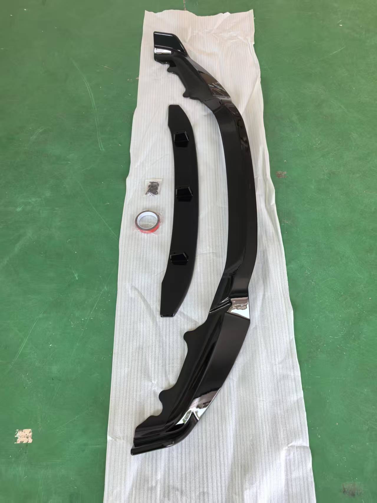 BMW X6 F16 2014–2018 Front Lip Splitter One Piece Lip Gloss Black Onecarworld