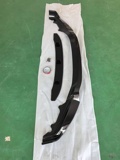 BMW X6 F16 2014–2018 Front Lip Splitter One Piece Lip Gloss Black Onecarworld