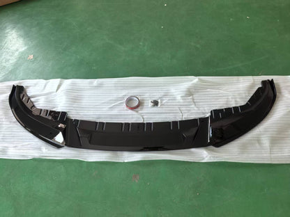 BMW 2021-2023 4 Series G26 M Sport Gloss Black Front Lip Spoiler Onecarworld