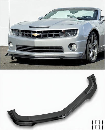 Chevrolet Camaro 2010–2013| Performance Package Style Front Bumper Lip | Gloss Black