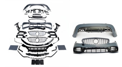 Full Body Kit for Mercedes-Benz W205 C-Class 2014–2020 | AMG C63/C63S Conversion Kit