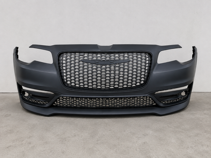 Chrysler 300S Front Bumper Conversion Kit 2012-2023 Glossy Black Sport Style | Onecarworld