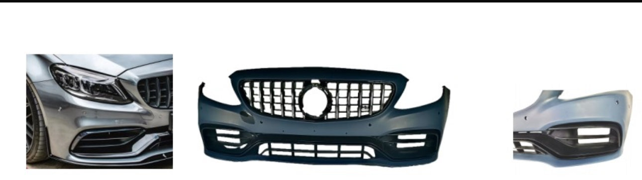 Full Body Kit for Mercedes-Benz W205 C-Class 2014–2020 | AMG C63/C63S Conversion Kit