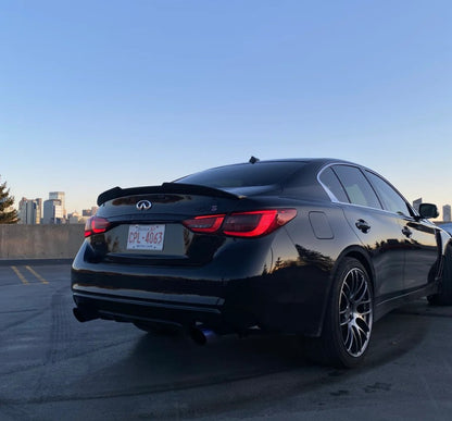 Infiniti Q50 2014-2022 Trunk Spoiler PSM Style Gloss Black – Onecarworld