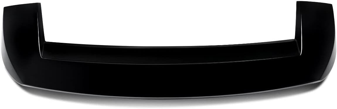 2013-2021 Jeep Grand Cherokee R Style Rear Roof Spoiler + Trunk Splitter Tailgate Mid Wing Gloss Black - ONECARWORLD