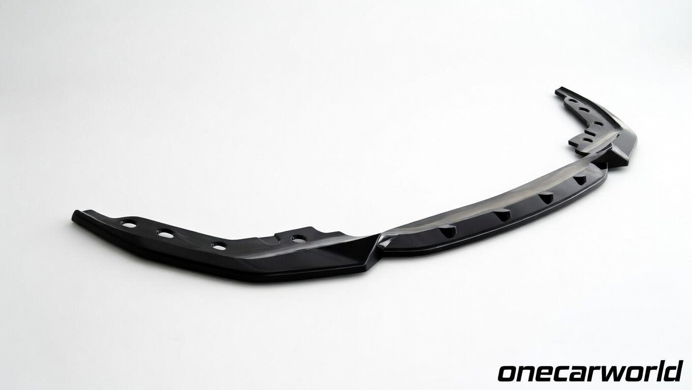 BMW 3 Series G20 / G21 M Sport MX 2018–2022 Front Lip Splitter One Piece Glossy Black Onecarworld