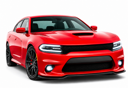 Dodge Charger Front Bumper SRT Body Kit 2015-2023 With Fog Lamp Option Black Onecarworld