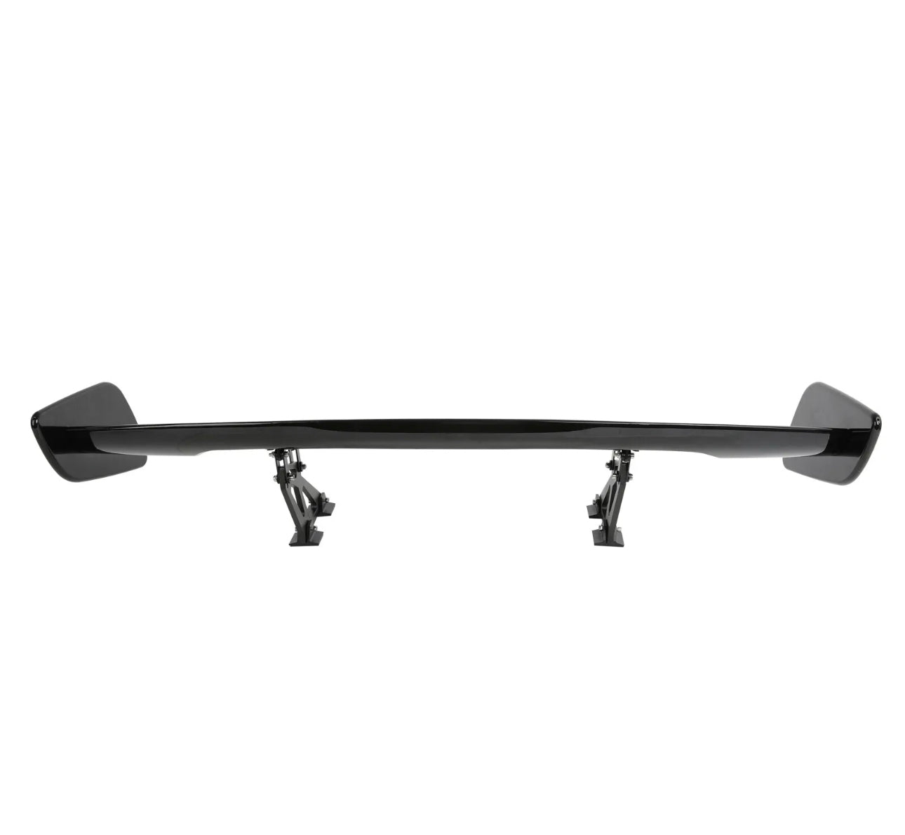 UNIVERSAL 57INCH DRAGON-3 STYLE GLOSSY BLACK REAR TRUNK SPOILER WING FOR ALL SEDAN CARS - ONECARWORLD