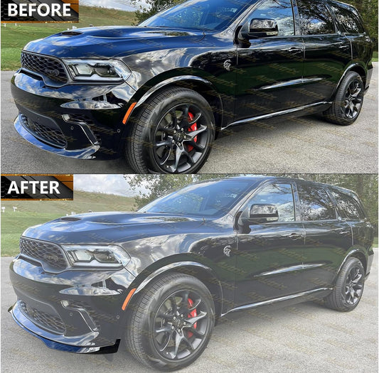 Dodge Durango Front Bumper Lip Spoiler 2021-2024 (Hellcat Style) Onecarworld