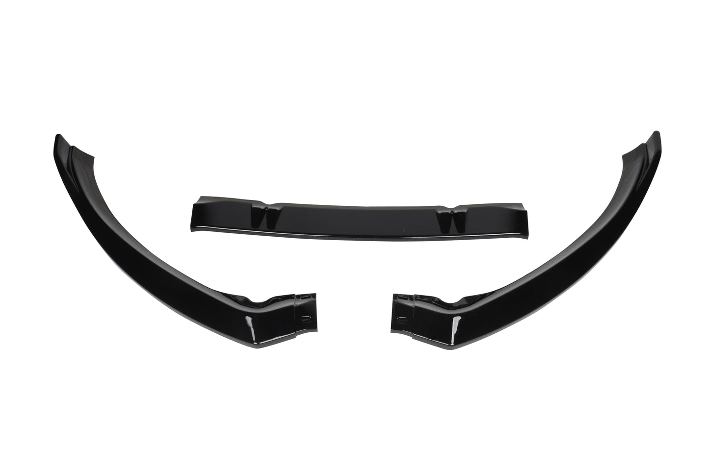 Audi A5 / S5 2013-2016 Glossy Black Flexible Unbreakable Plastic Front Lip Onecarworld