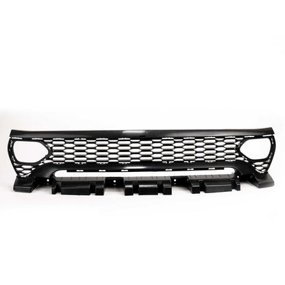 Dodge Charger Widebody Front Grille with LED Snorkel Lights & Legs 2015-2023 Gloss Black | Onecarworld