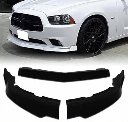 Dodge Charger Front Bumper Lip Spoiler for 2011-2014 – Glossy Black – Onecarworld