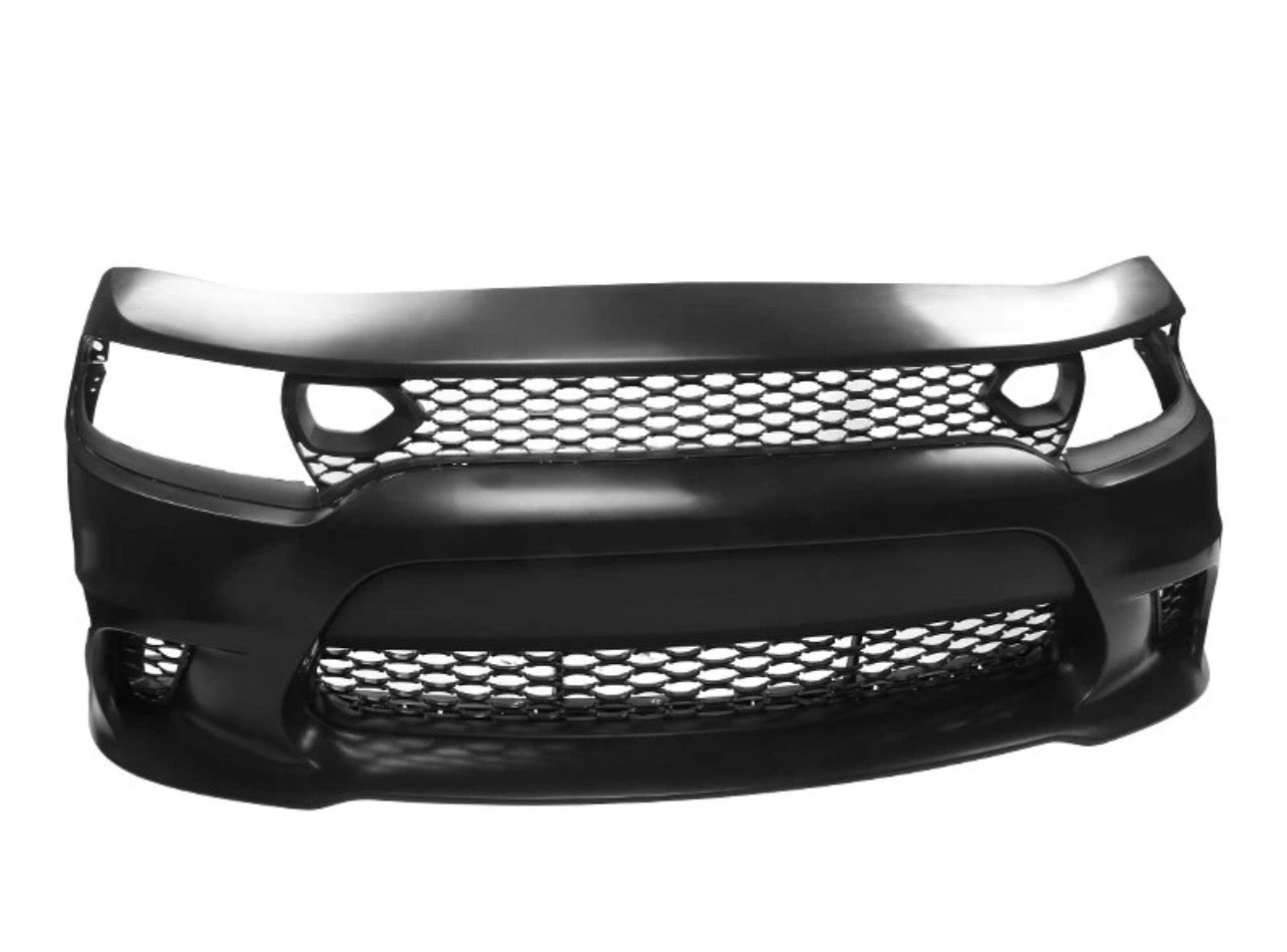 Dodge Charger Front Bumper Kit Hellcat Conversion 2015-2023 Without Fog Lamp Option Unpainted PP Onecarworld