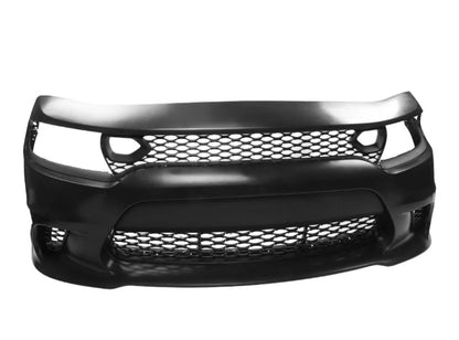 Dodge Charger Front Bumper Kit Hellcat Conversion 2015-2023 Without Fog Lamp Option Unpainted PP Onecarworld