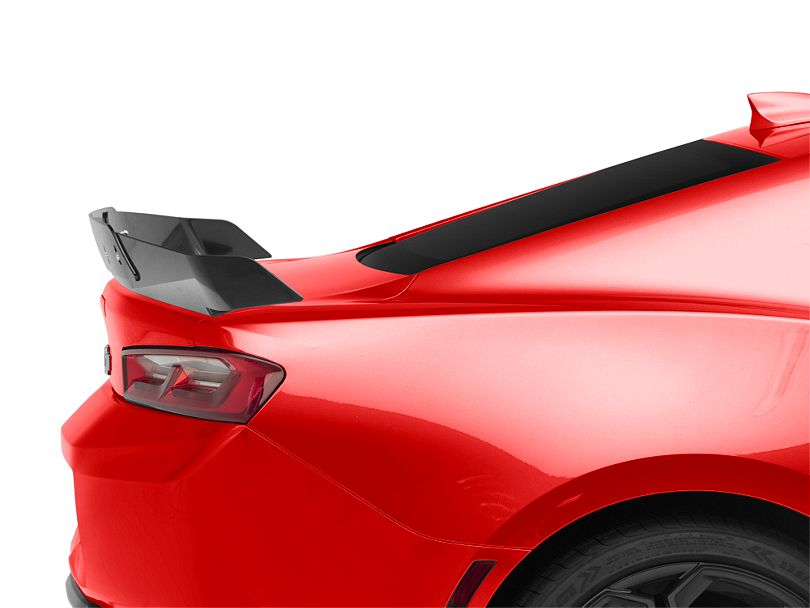MP Concepts Wicker Bill Rear Spoiler Fits Chevrolet Camaro 2016-2024 (No Rear Camera) Ducktail Style Unpainted – Onecarworld