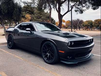 MP Concepts Front Chin Spoiler for Dodge Challenger SXT 2015–2023  Textured Black  Onecarworld