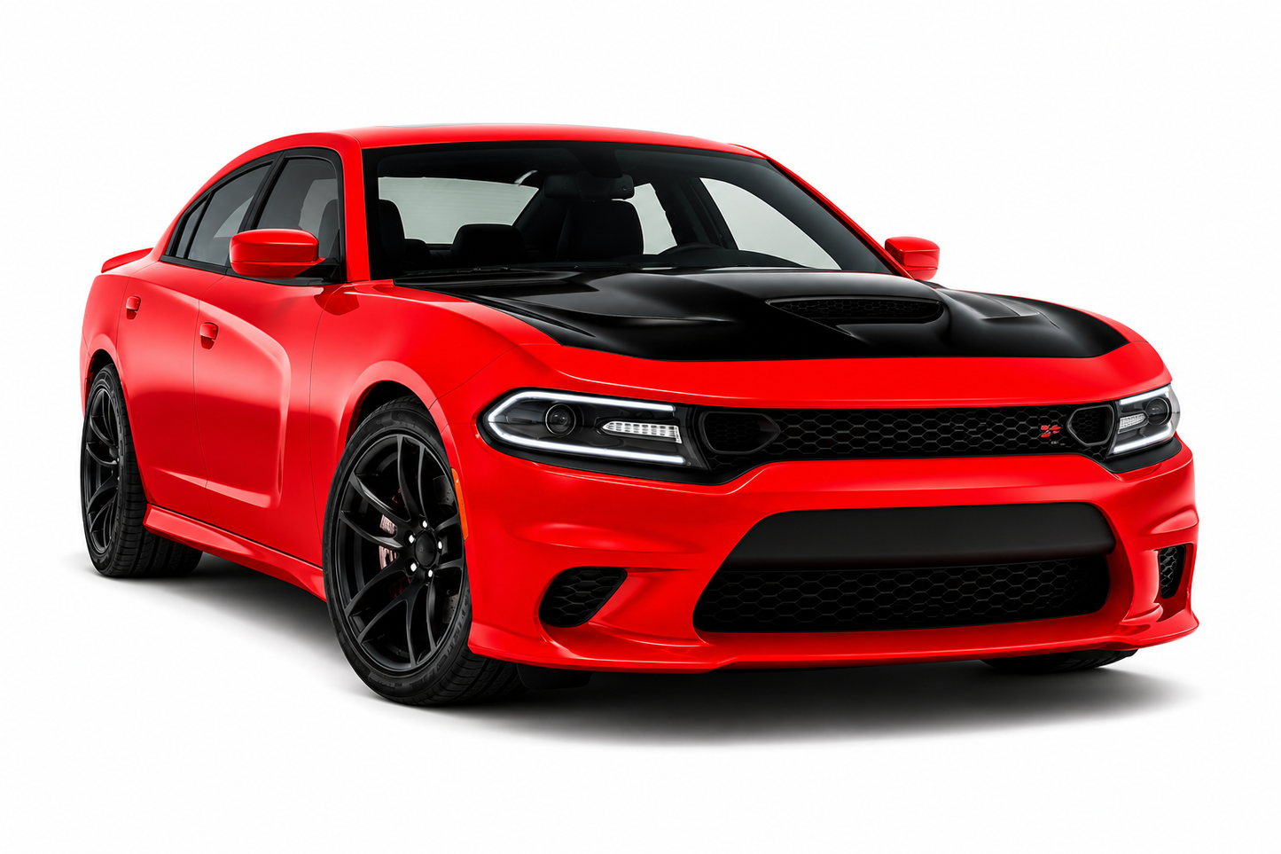 Dodge Charger Front Bumper Kit Hellcat Conversion 2015-2023 Without Fog Lamp Option Unpainted PP Onecarworld